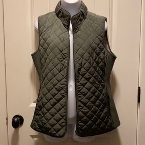 Olive Green Riding Vest